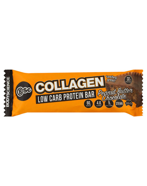 Collagen Low Carb Protein Bar By Body Science Bsc - Nutrition Warehouse