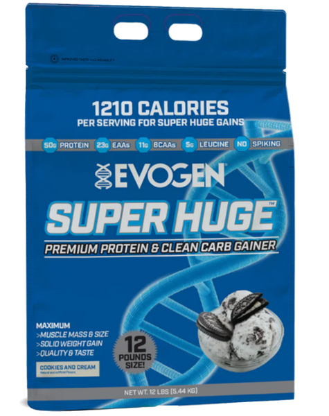 Super Huge Mass Gainer By Evogen - Nutrition Warehouse