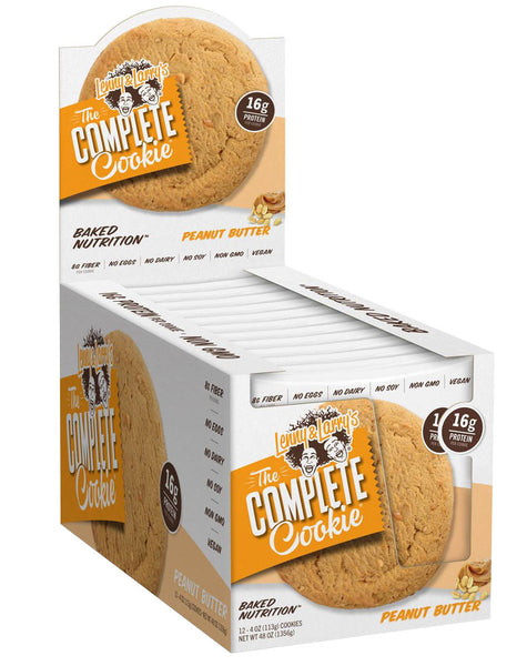 Peanut Butter Complete Cookie by Lenny & Larry's - Nutrition Warehouse