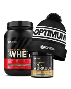 Gold Standard Pack + Free Beanie by Optimum Nutrition