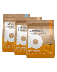 Ultimate Peanut Protein Triple Stack 1kg by bRaw