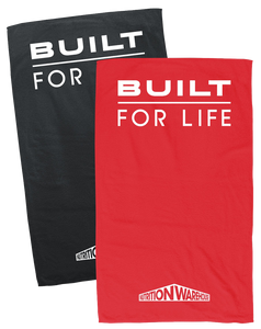 Gym Towel (Built for Life) by Nutrition Warehouse