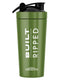 Built Ripped Stainless Steel Shaker (Khaki) by Nutrition Warehouse