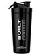 Built Powerful Stainless Steel Shaker (Black) by Nutrition Warehouse
