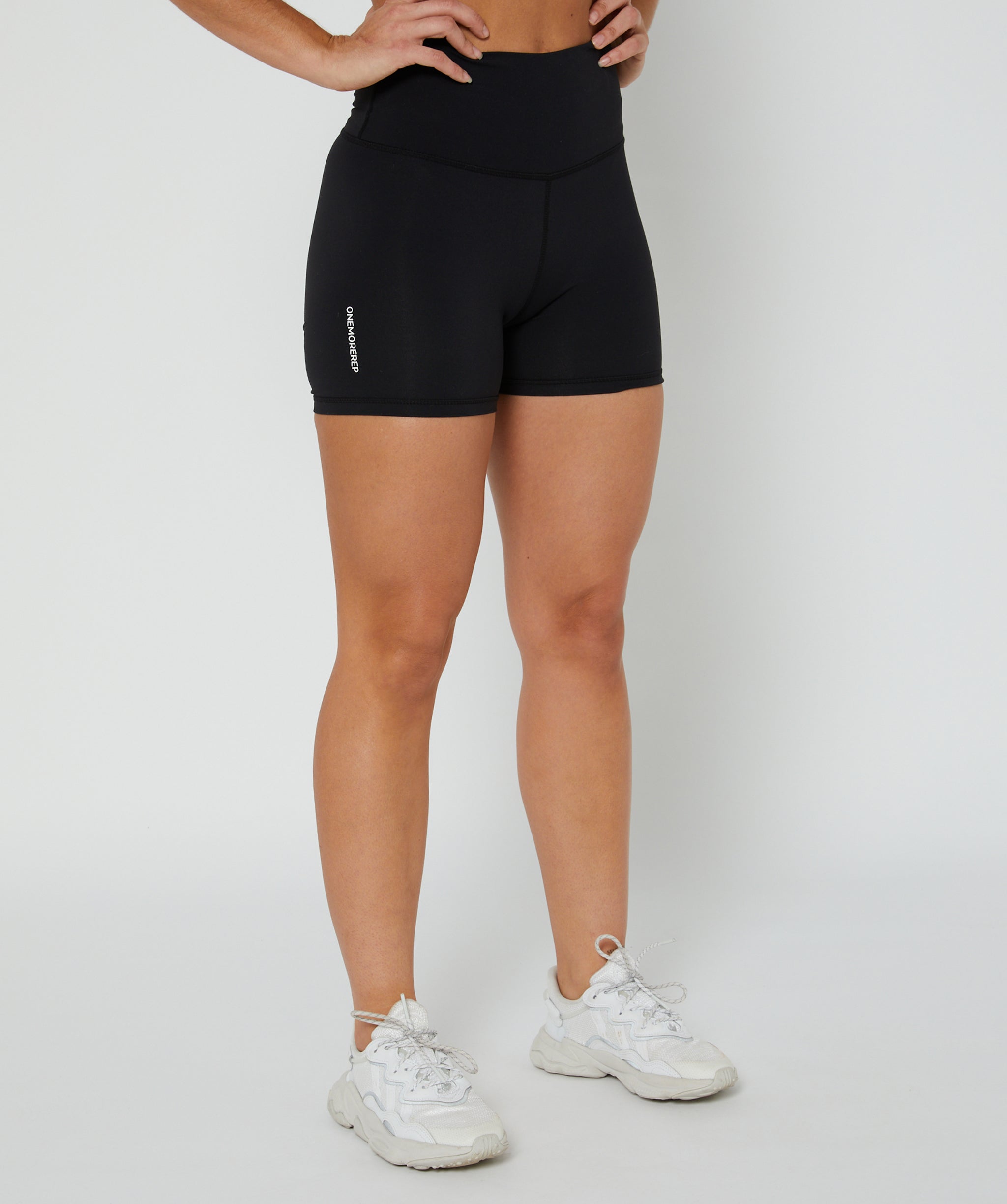 Core Scrunch Shorts (Black) by OneMoreRep - Nutrition Warehouse