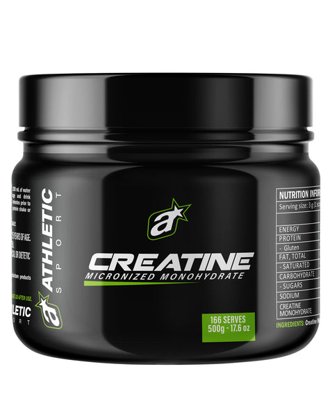 Creatine (Micronised Monohydrate) by Athletic Sport - Nutrition Warehouse