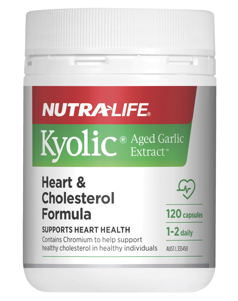 Kyolic Aged Garlic Extract Heart Cholesterol Formula by